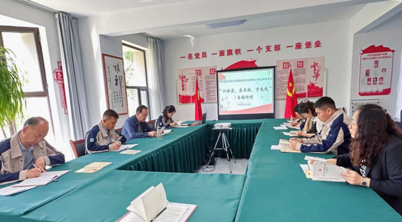 民爆公司党支部开展&ldquo;知敬畏、存戒惧、守底线&rdquo; 专题研讨
