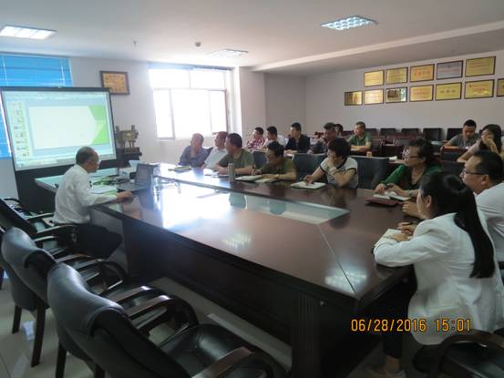 青海物产现代物流投资管理有限公司党支部 开展&ldquo;两学一做&rdquo;支部书记讲党课活动